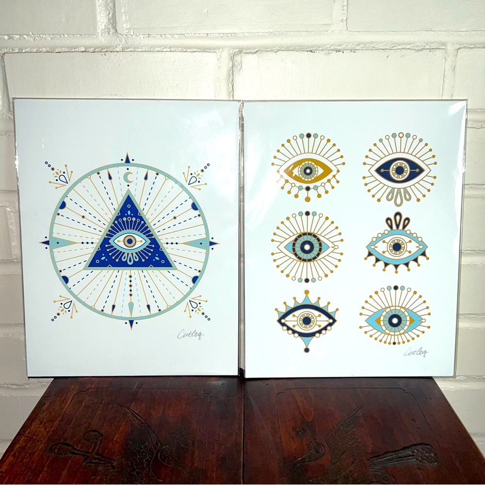 CatCoq(Cat Coquillette)Evil Eye Prints
